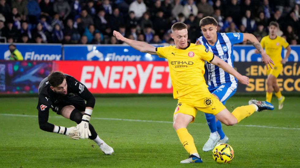 LaLiga. El Alavés frena al Girona sobre la bocina