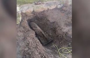 Encuentran una bomba de la Guerra Civil sin detonar bajo una casa en Toledo