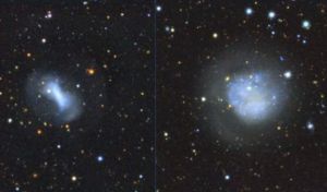 Un estudio confirma que las galaxias enanas practican el “canibalismo” cósmico