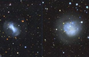 Un estudio confirma que las galaxias enanas practican el “canibalismo” cósmico