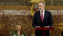 Felipe VI pide 'contención en el uso de la fuerza' en el Golfo y una UE más soberana