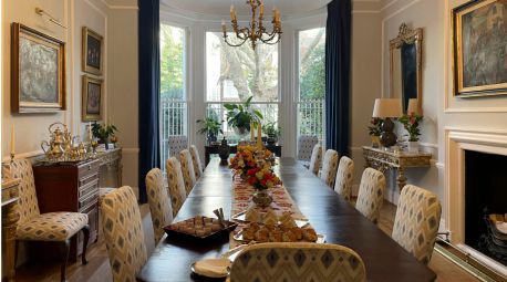 Los secretos de la residencia de exilio de la reina Victoria Eugenia en Londres