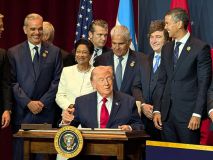 La broma de Trump ante mandatarios hispanoamericanos: 'No voy a aprender vuestro maldito idioma'