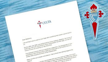 Madonna contesta a la carta del Celta de Vigo: conserva la camiseta del equipo que lució en 1990