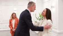Felipe VI se reúne con María Corina Machado en Chile durante la toma de posesión de Kast