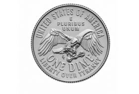 EEUU 'olvida' la rama de olivo en las nuevas monedas de diez centavos