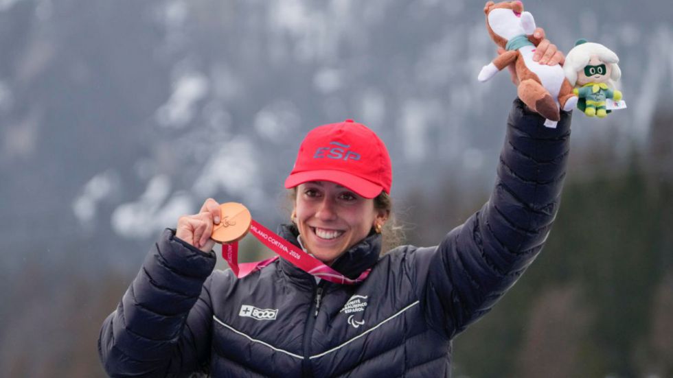 La española Audrey Pascual logra el bronce en eslalon y finaliza los Juegos Paralímpicos con cuatro medallas