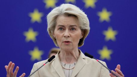 Von der Leyen advierte a los líderes europeos sobre una posible avalancha migratoria por la guerra de Irán