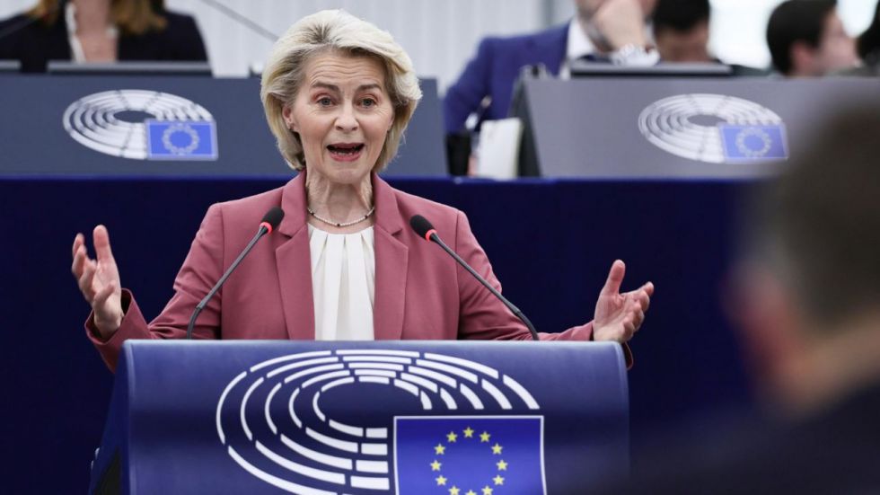 Von der Leyen urge a los países de la UE a prepararse para el golpe económico de 'una guerra larga'
