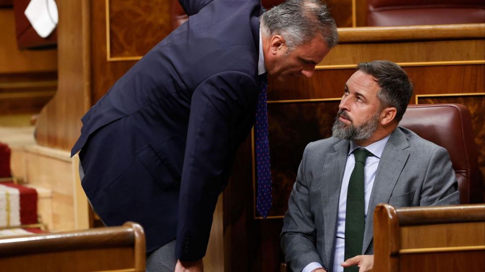 Santiago Abascal, contra los depurados de Vox: 'No tenemos líos internos'