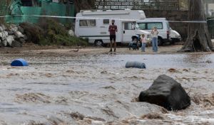 Therese deja un aguacero 'histórico' en Gran Canaria y fuerza un inédito despliegue