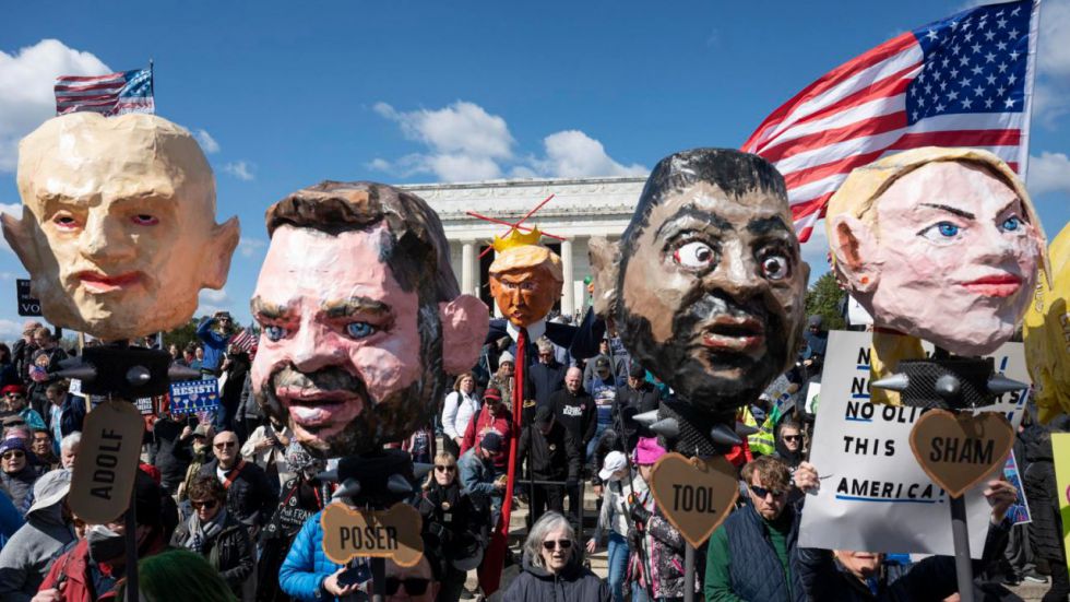 La tercera manifestación 'No Kings' contra Trump congrega a ocho millones de personas en 3.300 protestas por todo el país