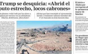 Las portadas de este lunes