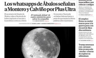 Las portadas de este martes