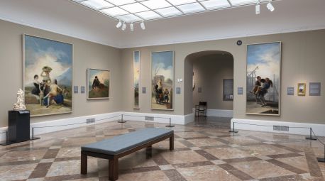 El Museo del Prado reorganiza los cartones para tapices de Goya