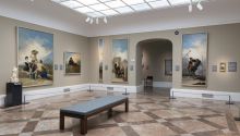 El Museo del Prado reorganiza los cartones para tapices de Goya