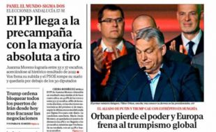 Las portadas de los periódicos de este lunes, 13 de abril