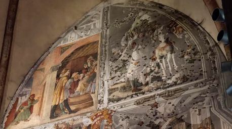 Italia recupera frescos renacentistas destruidos en la II Guerra Mundial