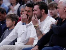 La brutal ovación a Doncic y Djokovic en el Madrid - Estrella Roja