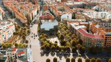 El Ayuntamiento proyecta la remodelación de la plaza de Oporto en Carabanchel