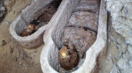 Una misión arqueológica española descubre un cementerio romano con momias al sur de El Cairo