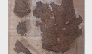 Arqueólogos españoles identifican un papiro de la Ilíada en una tumba egipcia