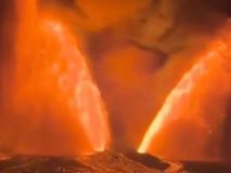 El volcán Kilauea entra en erupción con fuentes de lava de 300 metros de altura