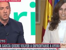Tensión entre Mónica García y Emilio Delgado en plena pugna por el control de Más Madrid