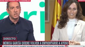 Tensión entre Mónica García y Emilio Delgado en plena pugna por el control de Más Madrid