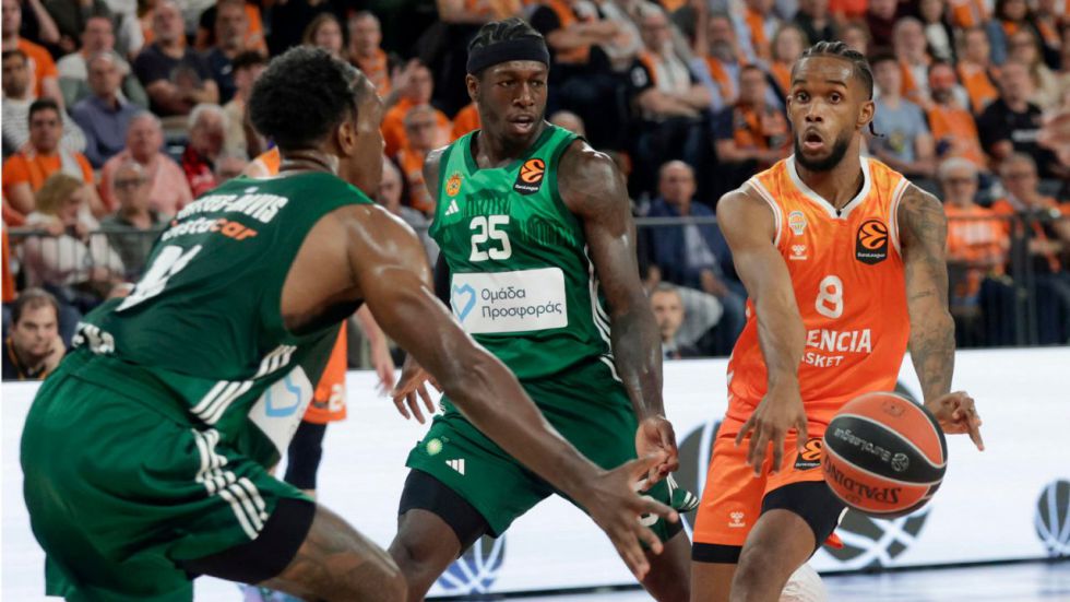 Euroliga. El Valencia Basket planta cara al Panathinaikos pero empieza perdiendo