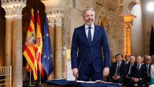 Azcón toma posesión como presidente autonómico: 'Aragón avanza'