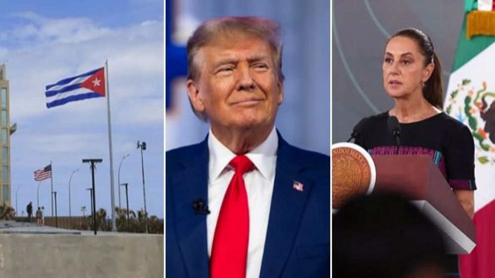 Trump 'tomará el control de Cuba casi de inmediato' y se burla de Sheinbaum