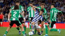 LaLiga. La Real Sociedad frena al Betis en el minuto 90