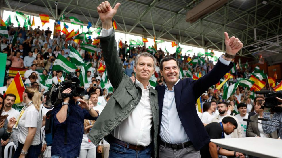 Feijóo elogia a Moreno: 'Es el mejor presidente en la historia de la Junta de Andalucía'