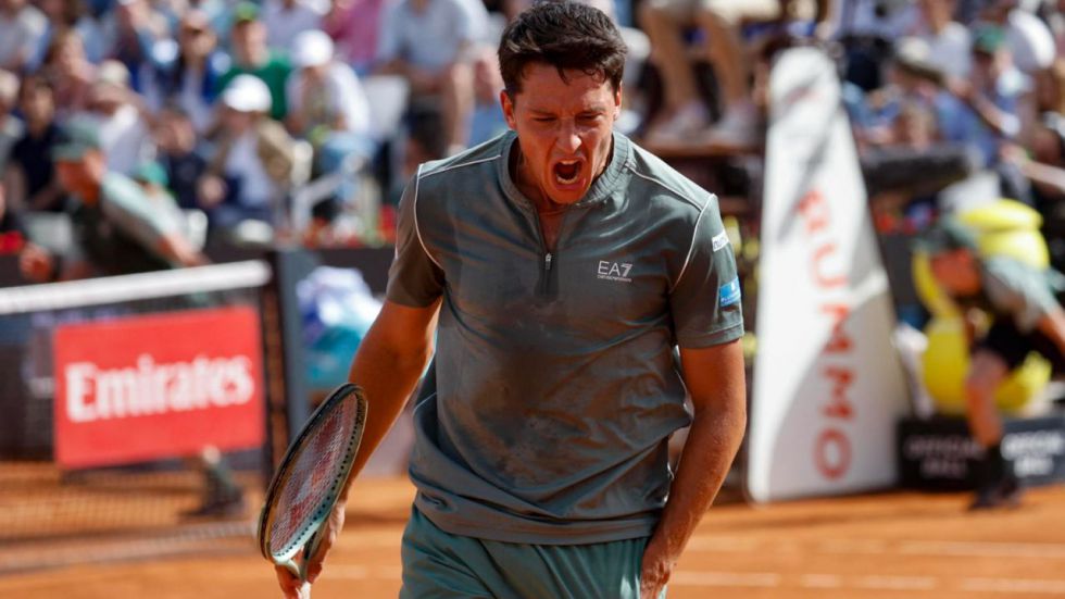 Masters Roma. Sinner iguala un récord de Djokovic y Zverev, eliminado por el próximo rival de Jódar