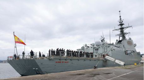 

La fragata Álvaro de Bazán deja Ferrol para sumarse a dos ejercicios internacionales

 

 