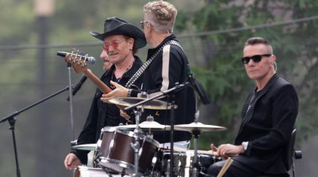 U2 graba un nuevo vídeo en las calles del Centro Histórico de la Ciudad de México