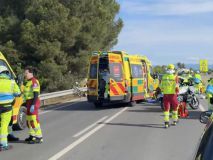 Siete ciclistas atropellados, uno de ellos grave, por un vehículo en Brunete