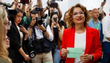 Los candidatos votan con un llamamiento generalizado a la participación