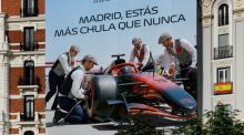Carlos Sainz prueba el circuito de Fórmula Uno de Madrid y deja un vídeo sensacional