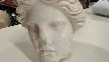 Hallada bajo la arena de una playa de Alicante la cabeza de una Venus romana