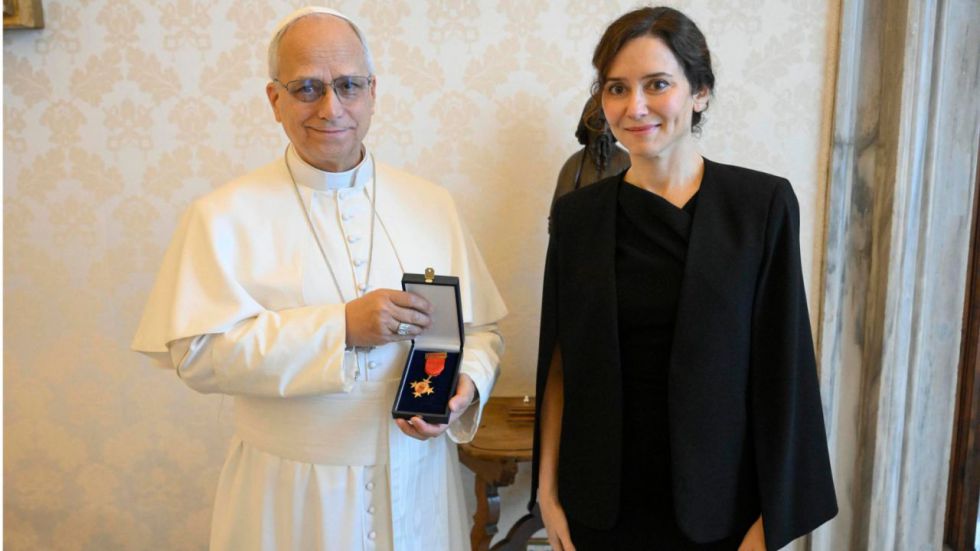 Díaz Ayuso destaca la 'ilusión' del Papa por su viaje a España y cree que traerá un mensaje de 'unidad'