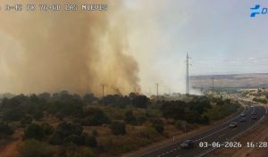 La Junta apoya con efectivos a la UME para combatir el incendio de Toledo