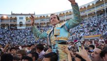 Crónica taurina. San Isidro: Román se lo merece. Puerta Grande