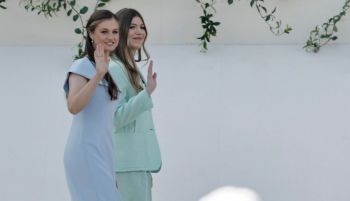 La Princesa Leonor y la Infanta Sofía acuden al concierto de Bad Bunny después de la misa del Papa