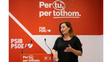 Armengol renuncia a ser la candidata del PSOE balear en las autonómicas de 2027