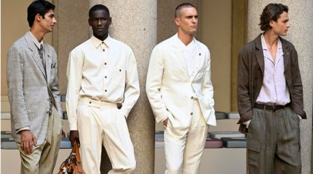 La luz del Mediterráneo inspira la propuesta de Giorgio Armani en la pasarela de Milán