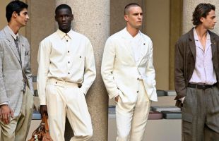 La luz del Mediterráneo inspira la propuesta de Giorgio Armani en la pasarela de Milán