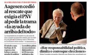 Las portadas de los periódicos de este miércoles