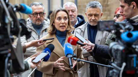 Cuca Gamarra reprocha al Gobierno por 'intentar tapar la corrupción del PSOE'